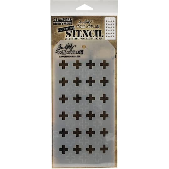 Stampers Anonymous Tim Holtz&#xAE; Shifter Plus Layered Stencil